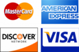 MasterCard Amercian Express Discover Visa Accepted in 20874