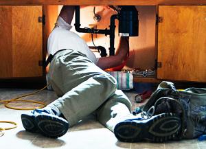 Garbadge Disposal Repairs under a sink